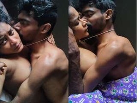 Sensual Mallu Couple's Steamy Sex Session