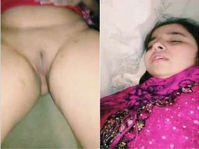 Pakistani wife with a beautiful face gets anal and vaginal penetration