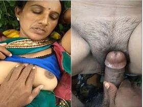 Bhabhi gets naughty in the open with her partner