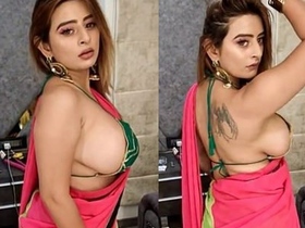Enjoy Ankita Dave's latest live show with big boobs