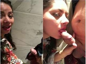 Watch a stunning girl give a mind-blowing blowjob to her boss