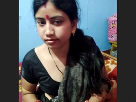 Stunning wife engages in a passionate encounter