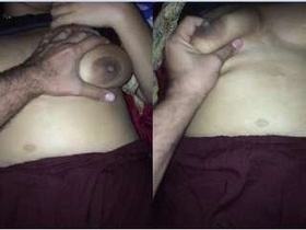 Lustful Desi bhabhi reveals her big boobs and gets fucked hard