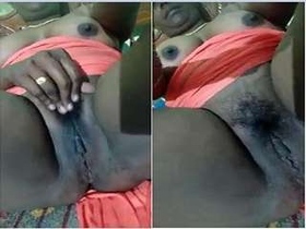 Tamil bhabhi flaunts her big tits and pussy in hot video