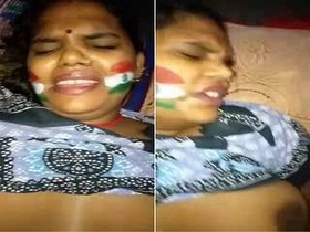 Bhabhi's tears of disappointment after being covered in hubby's cum