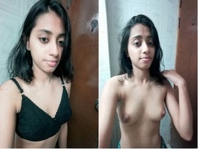 A stunning Bangla babe flaunts her body and gets wet in an exclusive video