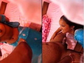 Indian bhabhi enjoys a blowjob and gets ready for sex