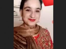 Sensual video of a married woman from a small village