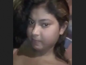 A seductive woman pleasures herself in a rural community