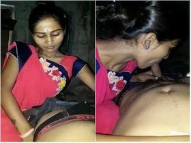 Watch a Gujarati bhabhi perform oral sex with moaning sounds