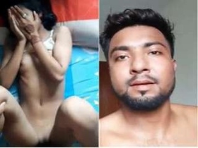 Husband takes wife's virginity in Bangla video