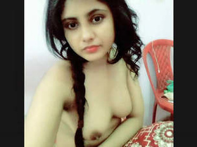 Passionate Indian girlfriend shares intimate moments in video for lover