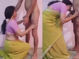 Desi mom and son share intimate moments in this video