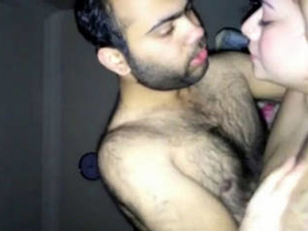 Desi couple's steamy sex tape with hard fucking