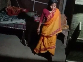 Desi bhabi and her father in law have steamy sex in village