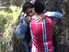 Outdoor sex with a naughty Indian girl