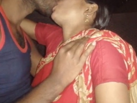 Bengali wife enjoys sex with her husband in the village