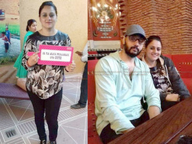 A fortunate man relishes in a ménage à trois with two stunning ladies