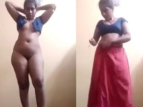 Horny bhabi pleasures herself with her big ass