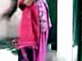 Indian housewife with thick bush