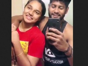 Couple indulges in nude mirror selfie in hotel room