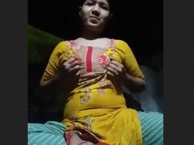 Bhabi Village's frustrated masturbation and fingering videos