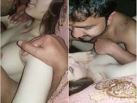 Exclusive video of a Desi guy and a girl from NRi engaging in steamy sex