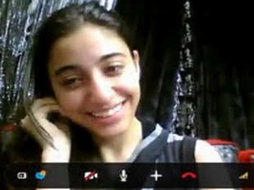 Super cute girl plays with herself on camera