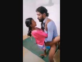 Watch a Tamil girl get her pussy filled with cum in this MMS video