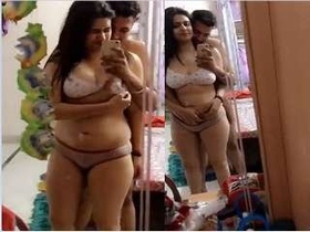 Indian lovers in a passionate encounter