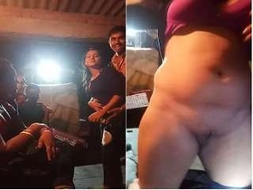 Indian girl flaunts her body and performs seductive dance moves