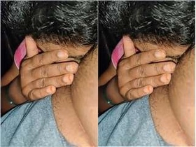 Tamil wife gives a blowjob to her husband