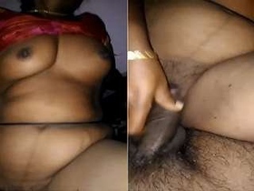 Tamil wife rides her husband's dick in a steamy video