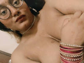 Newly released video featuring busty office girl and BDSM elements for her boyfriend