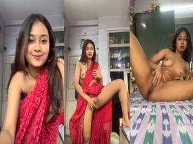 Watch a super girl perform a striptease in this online video