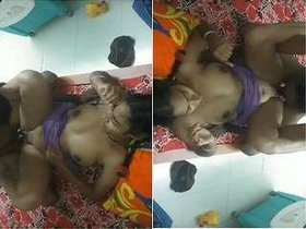 Desi wife gives a blowjob and gets her ass pounded by her husband