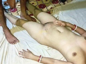 Indian couple shares passionate oral sex and vigorous intercourse at home