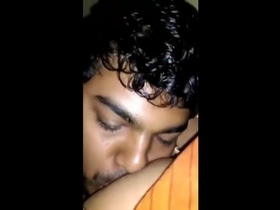 Elderly aunt feeds her brother-in-law in sensual video