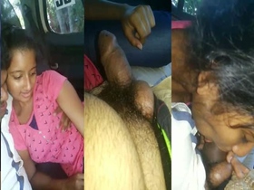 Young couple's wild car sex in video