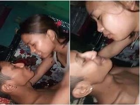 Assami Lover's Passionate Kissing in a Steamy Video