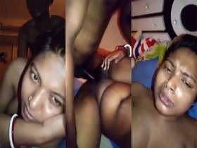 Indian bhabhi's intense moans during rough sex