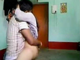 Passionate Desi couple has sex on the floor
