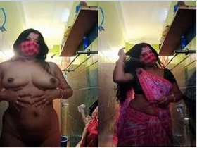 Arpita Budi soaps up and flaunts her nude body