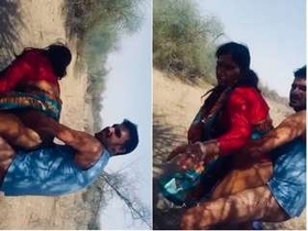 Desi Randi's Standing Fuck Behind the Door