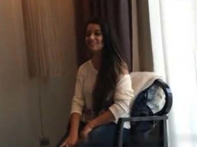 Indian immigrant couple engages in intimate activities at their residence