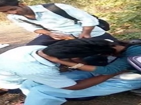 Indian college students caught on MMS having sex in public