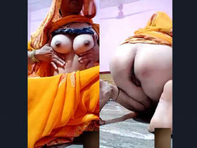 Two separate videos of a village bhabhi who is not pleased