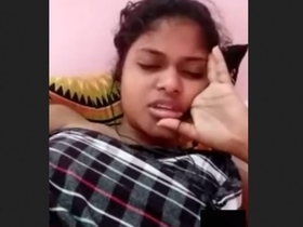 A romantic couple indulges in sensual video calls capturing their passion on camera