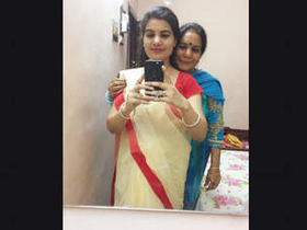 Desi bhabhi's sensual nude selfie video part 3