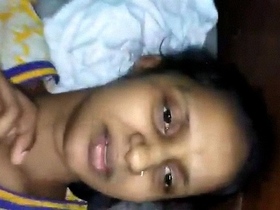 Local sex video of a shy girl from Dehati getting fucked hard